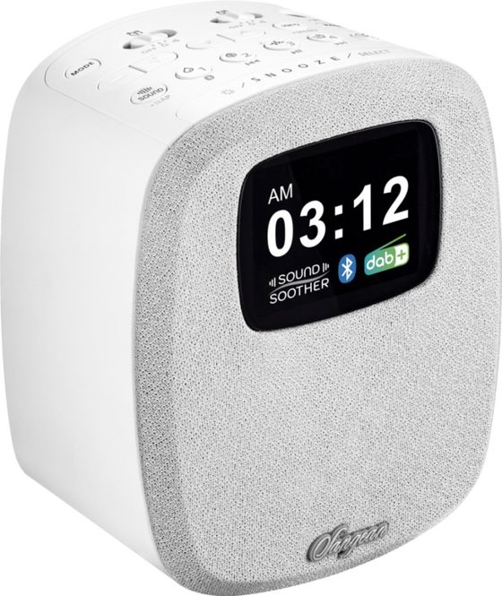 Hovedbilde  Klokkeradio Sangean DCR 83 hvit, ...