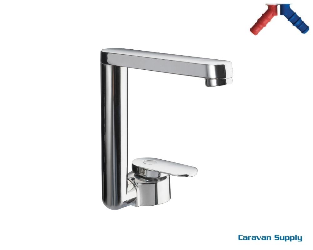Blandebatteri Twister Chrome