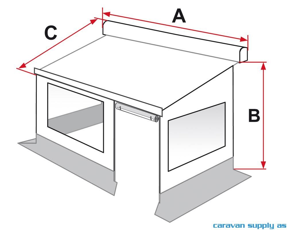 Privacy Room til F45 500 large H:251-280cm