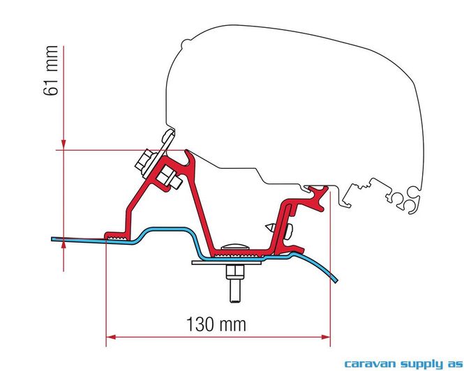 Hovedbilde Feste F65/F80 Sprinter>07 /Crafter 07-16 ...