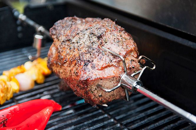 Hovedbilde Rotisseri Roterende Grillspyd, 230V til 5-7 ...