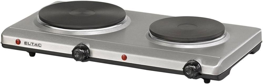 Dobbel kokeplate i stål Eltac DK 29, 2500 watt