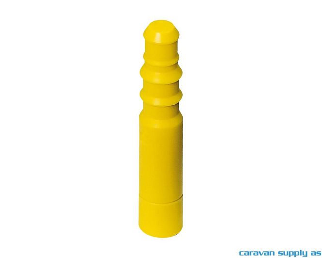 Hovedbilde Slangestuss UniQuick Ø12mm stopper gul