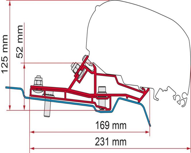 Hovedbilde Adapter Ford Transit Van - H2 L2