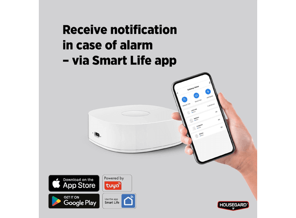  Housegard HUB Luma GW650 - WiFi - Sentral