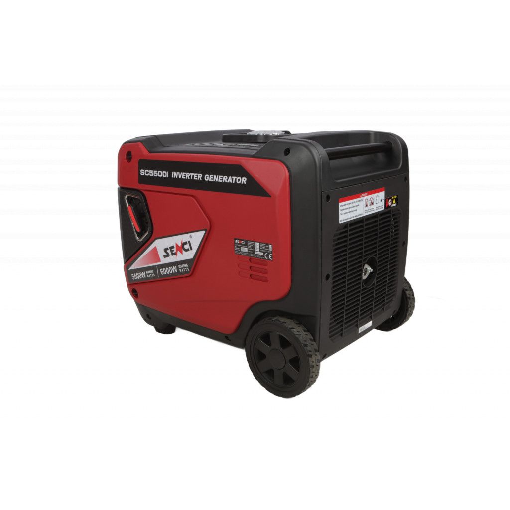 SENCI SC5500i Inverter Aggregat - Bensin - Max 6000W - ATS - Ele