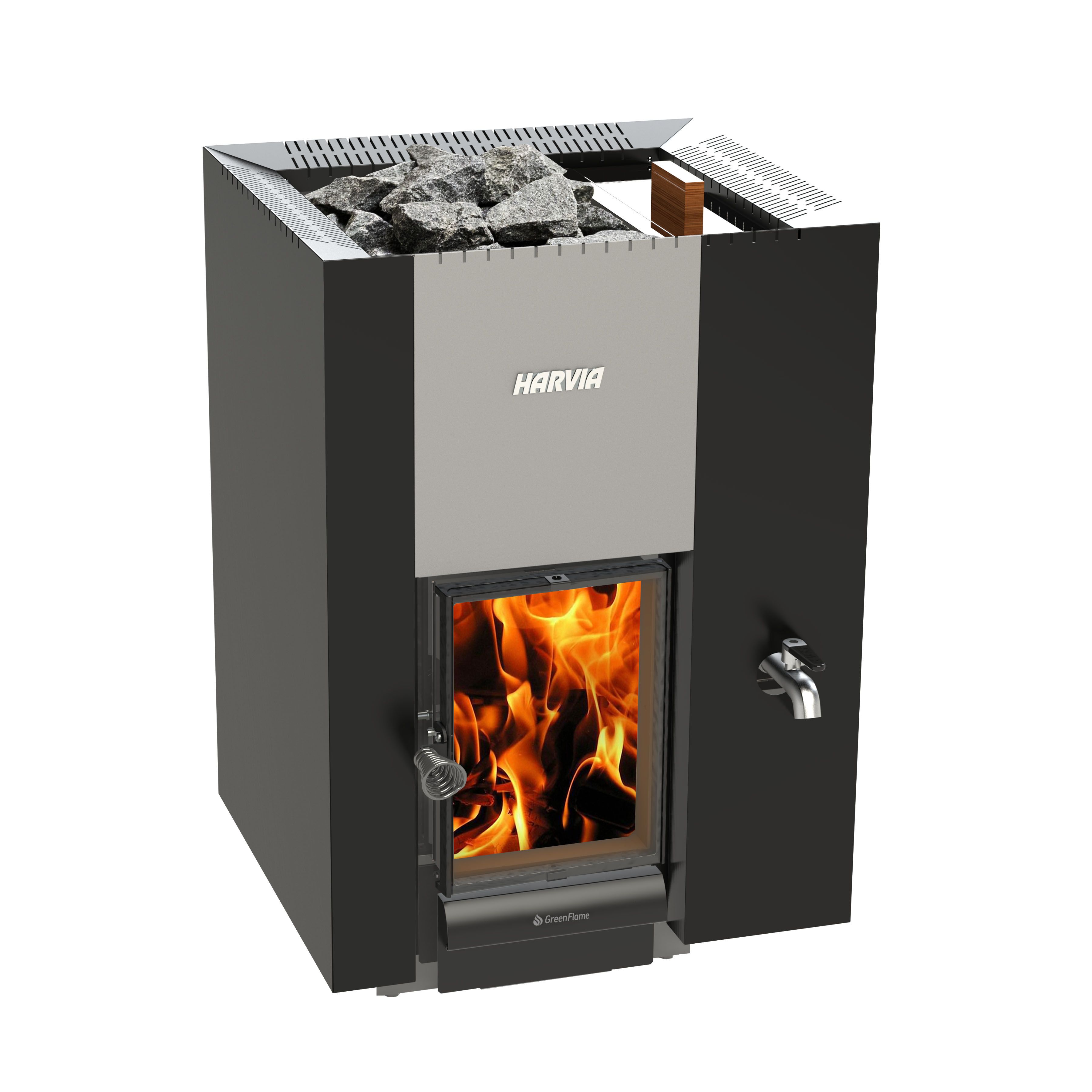 Badstuovn Harvia 22 RS GreenFlame