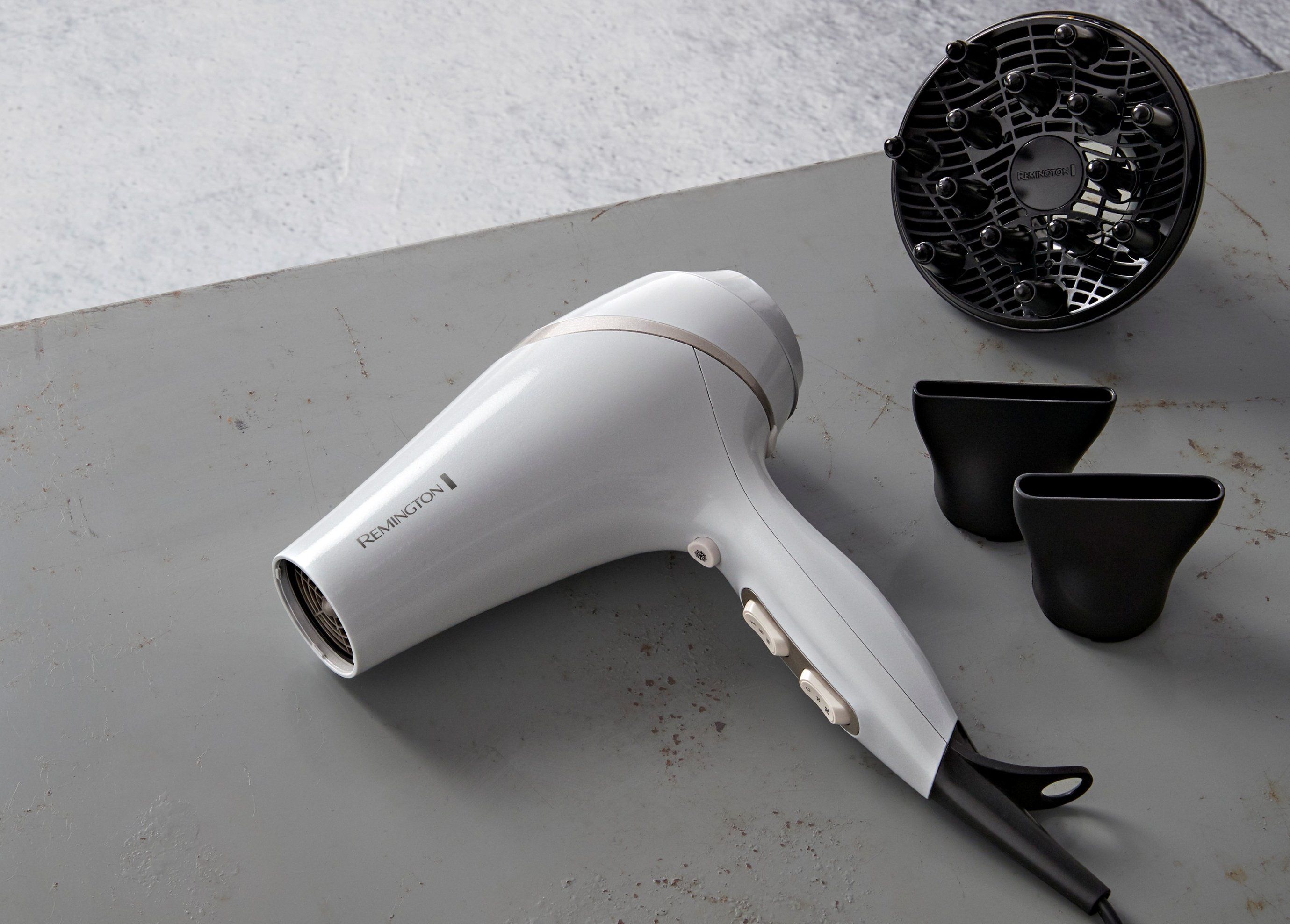 Hårføner Remington HYDRAluxe AC8901, hvit, 2300W