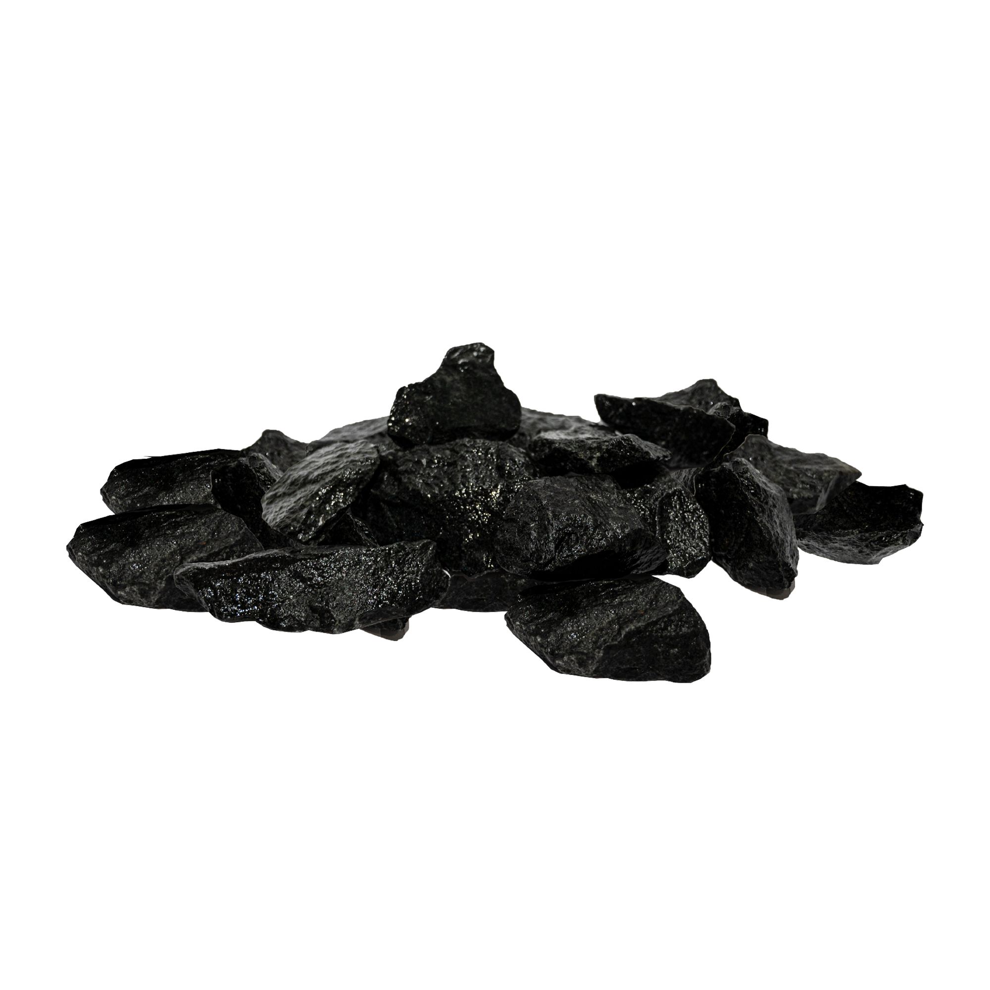 Badstustein Vulcanite black små