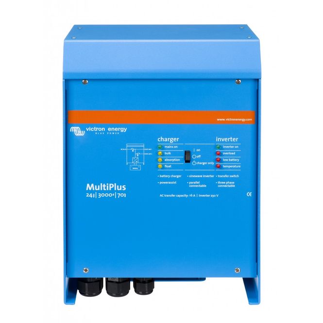 Hovedbilde VICTRON MultiPlus C24/3000/70-16 kombi inverter ...