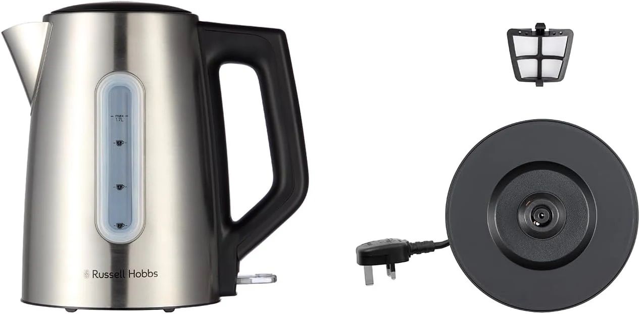 Vannkoker Russell Hobbs Heaton børstet stål 1,7L