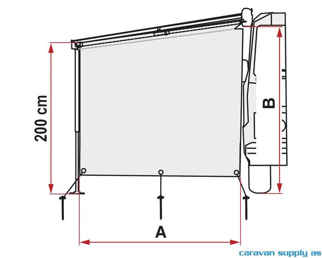 Hovedbilde Sidevegg Sun View Side Caravanstore