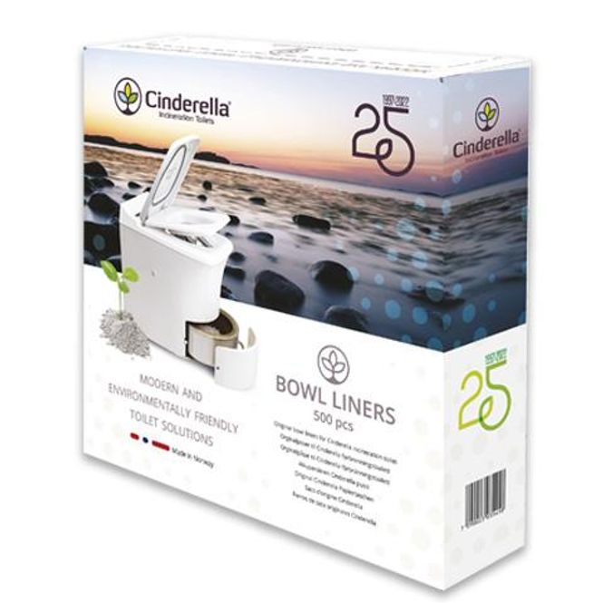 Hovedbilde Toalettposer Cinderella 500 Stk.