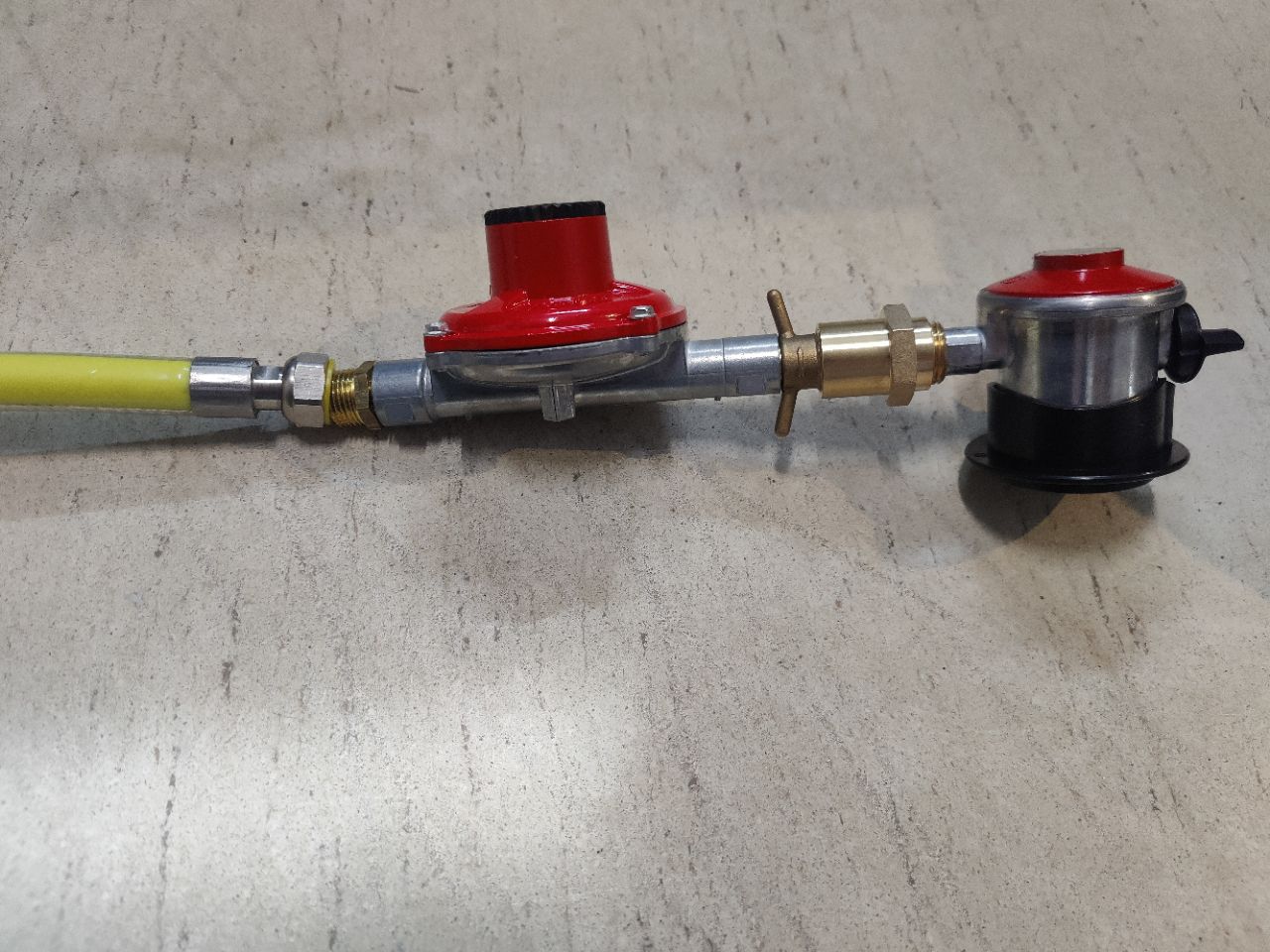 Gassregulatorsett for vannvarmer, vedlikeholdsfritt Husholdning