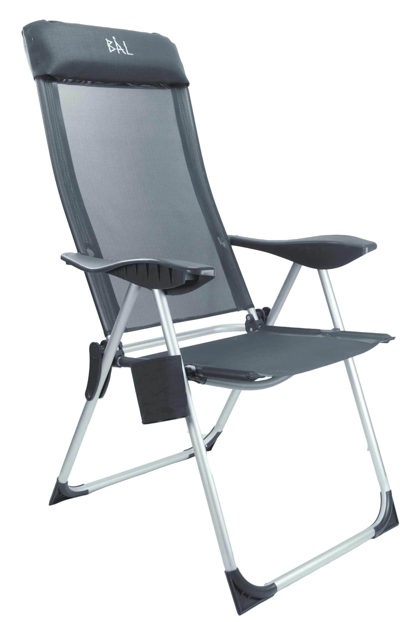 BÅL Campingstol aluminium 60x60x43/112cm