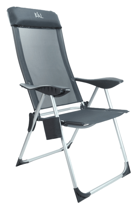 Hovedbilde BÅL Campingstol aluminium 60x60x43/112cm