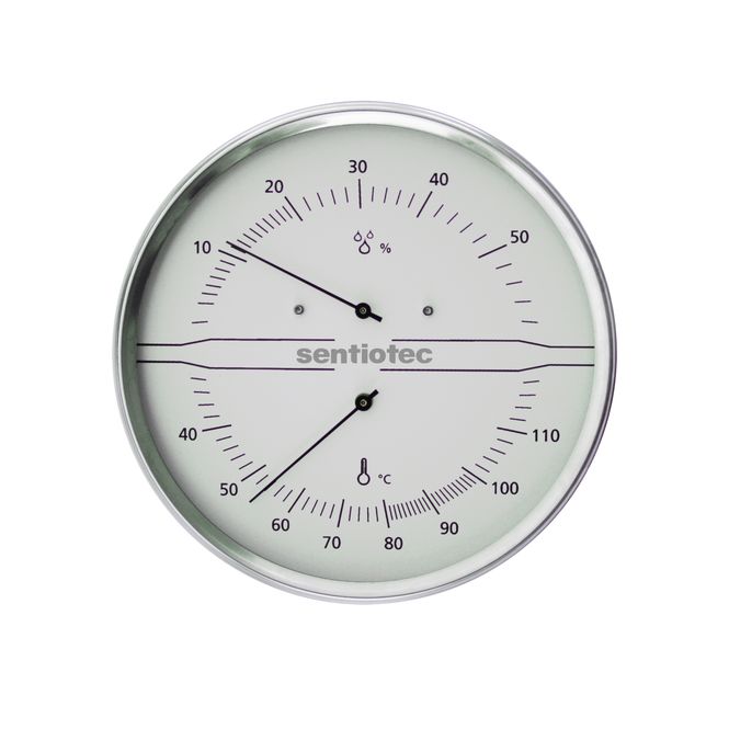 Hovedbilde Termo-hygrometer Harvia white
